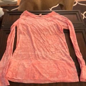 Burnout long sleeved tee